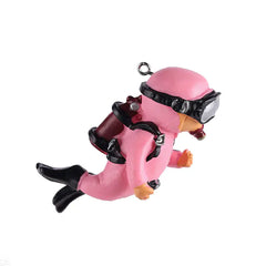 Resin Frogman Aquarium Ornaments